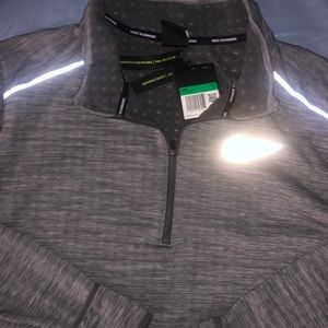New Nike Therma half zip running shirt